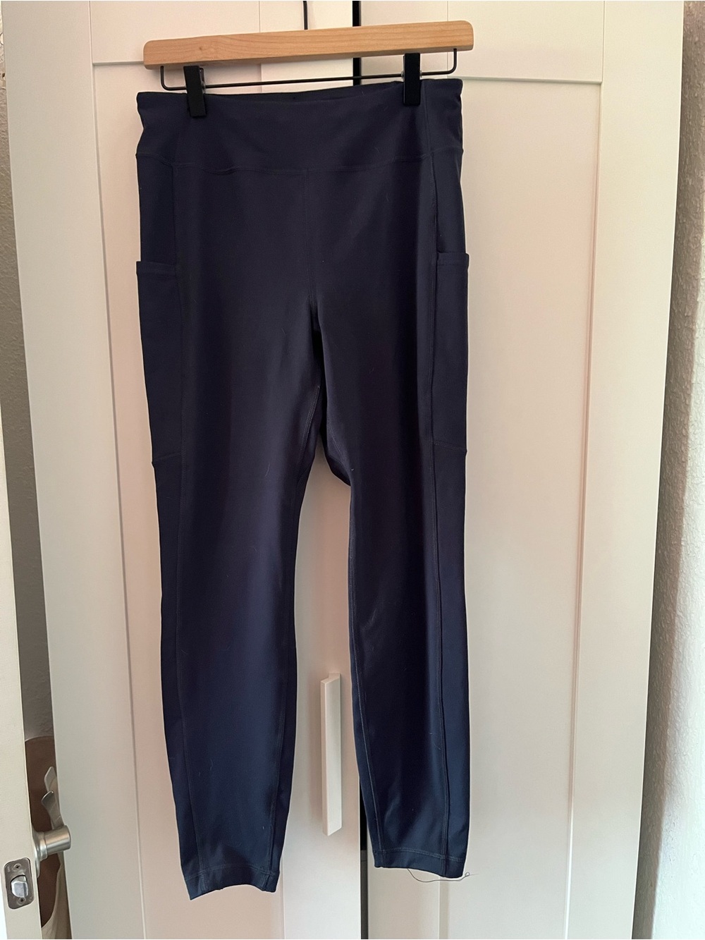 Duluth Trading Co - Double Lined, High-Waist Pocket Leggings - Navy